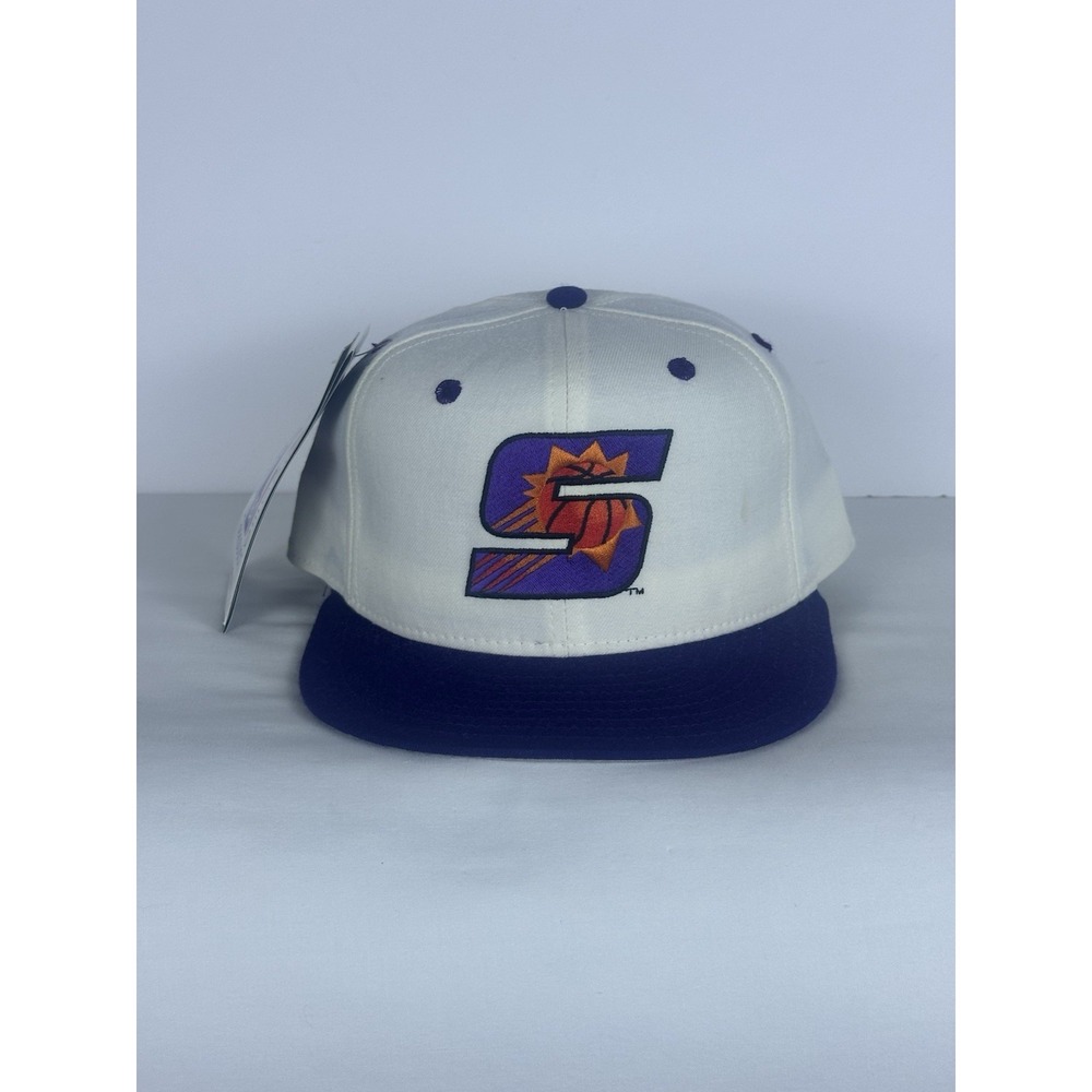 Vintage 90's Phoenix Suns New Era 5950 Pro Model Fitted Hat Size 7 1/4 Deadstock